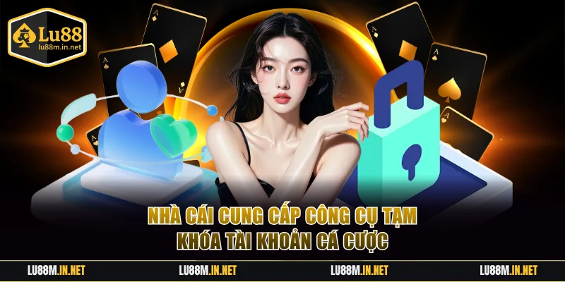 Nhà cái cung cấp công cụ tạm khóa tài khoản cá cược